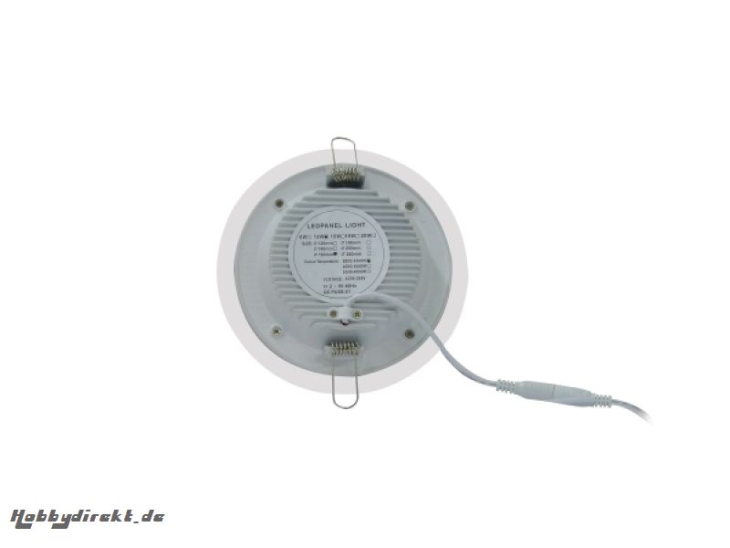 LED Downlight Ø16cm 12W k/w Jamara 701108