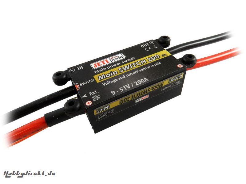 Jeti RC Main Switch 200 J-MSW-200