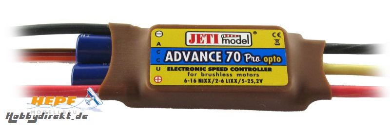 Jeti Advance Pro 70A opto JA-70-P-P-O