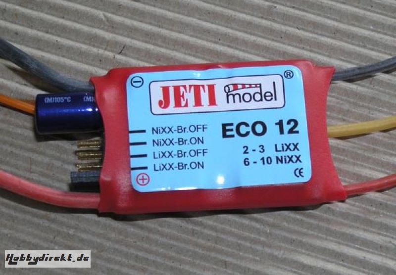 Jeti ECO 12A Brushless Controller JE-12