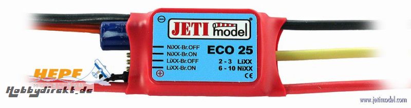 Jeti ECO 25A Brushless Controller JE-25