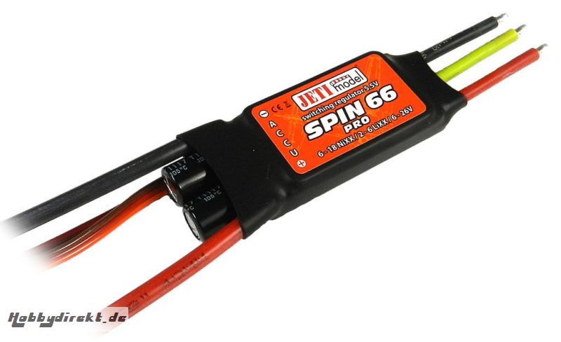 Jeti Spin 66 Pro opto BL Controller JSP-66-O