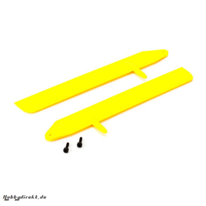 Fast Flight Main Rotor Blade Set, Yellow: 130 X Horizon BLH3715YE