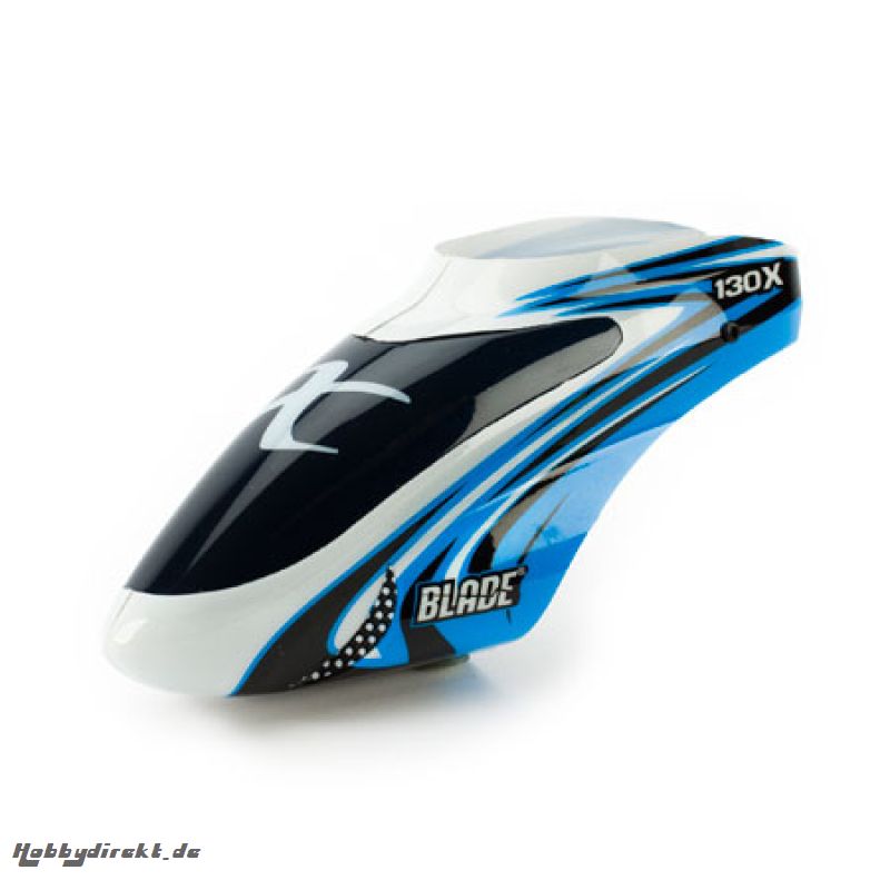 Blade 130X : Kabinenhaube Blau/Weiss Horizon BLH3722A