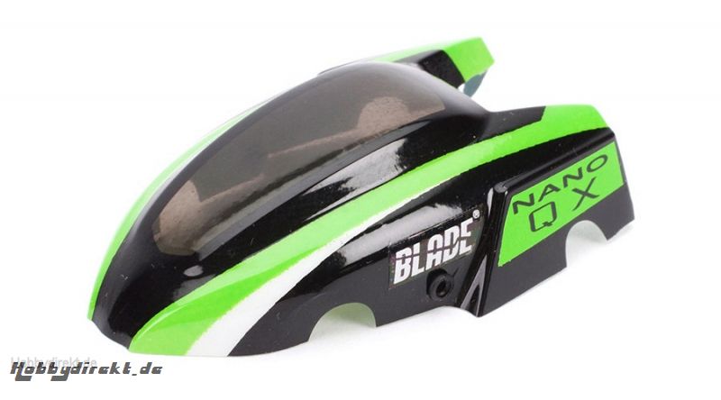 Blade Nano QX: Kabinenhaube Grün Horizon BLH7614