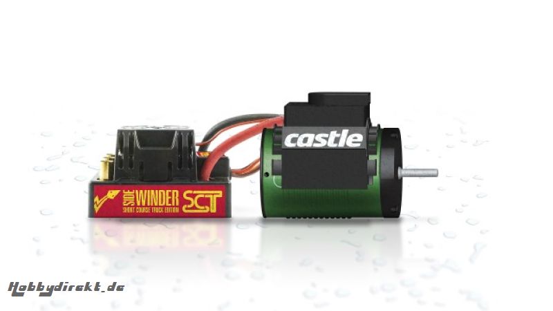 Castle Sidewinder Combo SCT 1410/3800KV 5mm Welle Horizon CSE010012301