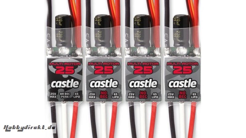 Castle Quadpack 25A 4er Pack Horizon CSE01001320