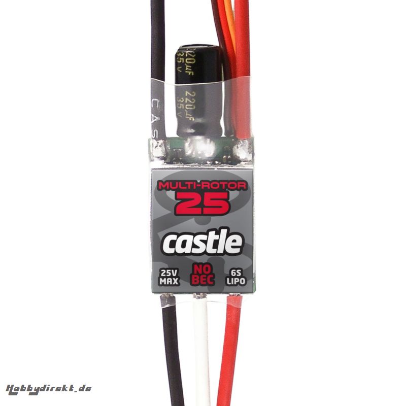 Castle Multicopter 25 Pack, ohne BEC 25AMP Regler Horizon CSE010013500