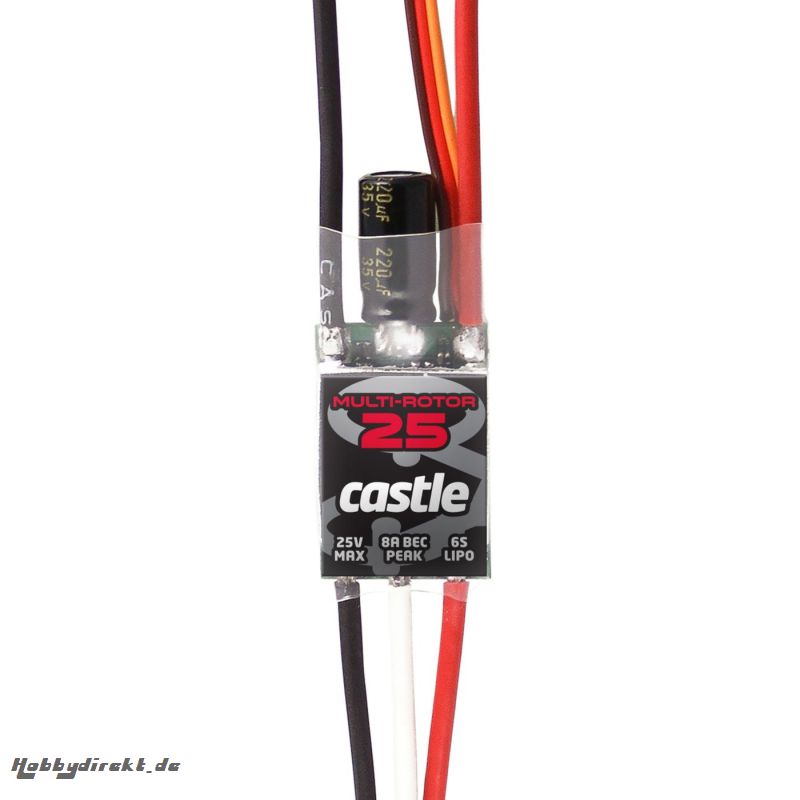 Castle Multicopter 25 Pack, mit BEC Regler Horizon CSE010013600