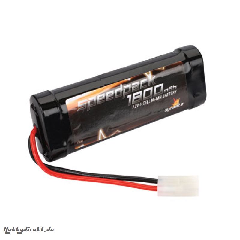 Dynamite Speedpack 6-Zellen 1800mAh Flat-NiMH-Akku Horizon DYN1050