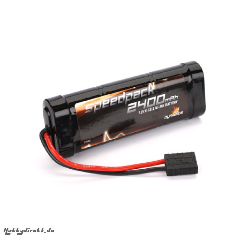 Dynamite Speed Pack 2400mAh NiMH 6 Zellen Flat m. TRA Horizon DYN1060T