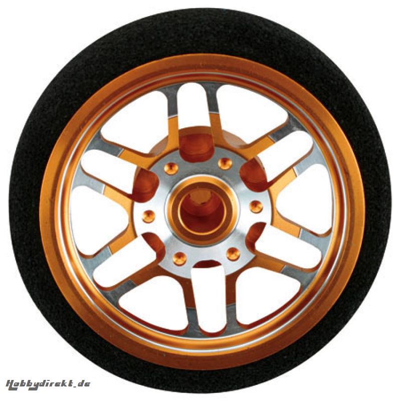 Dynamite Aluminium-Steuerrad, BBS orange: DX3S Horizon DYN1988