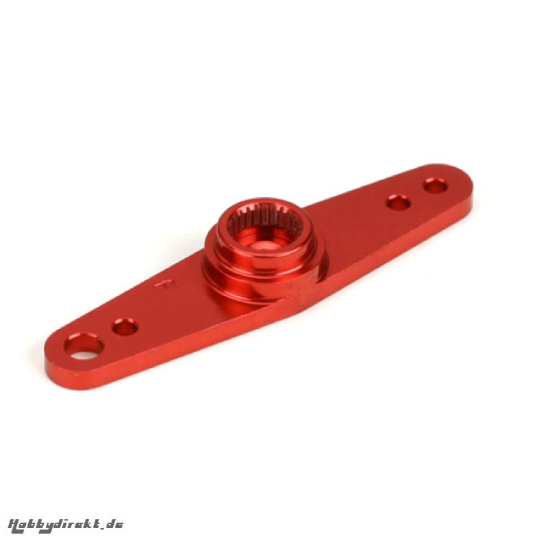 Machined Alum Servo Arm: Fut Red Horizon DYN2540