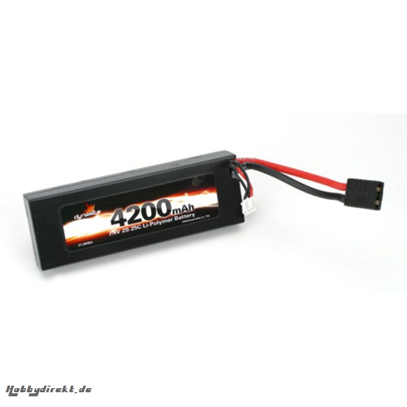 7.4V 4200mAh 2S 25C LiPo, Har Horizon DYN5352T