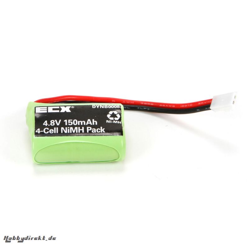 4.8V 150mAh NiMH Pack: 1:24 4WD Temper Horizon DYNB0008