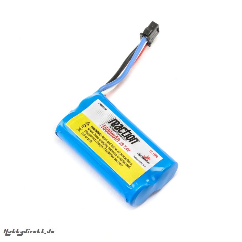 Proboat React 17: 7.4V 1500mAh 2S Li-Ion Horizon DYNB0108