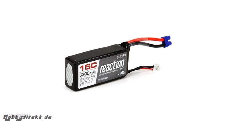 Dynamite 2S 7,4V 5200mAh 15C LiPo-Akku: ROSS Horizon DYNB0500