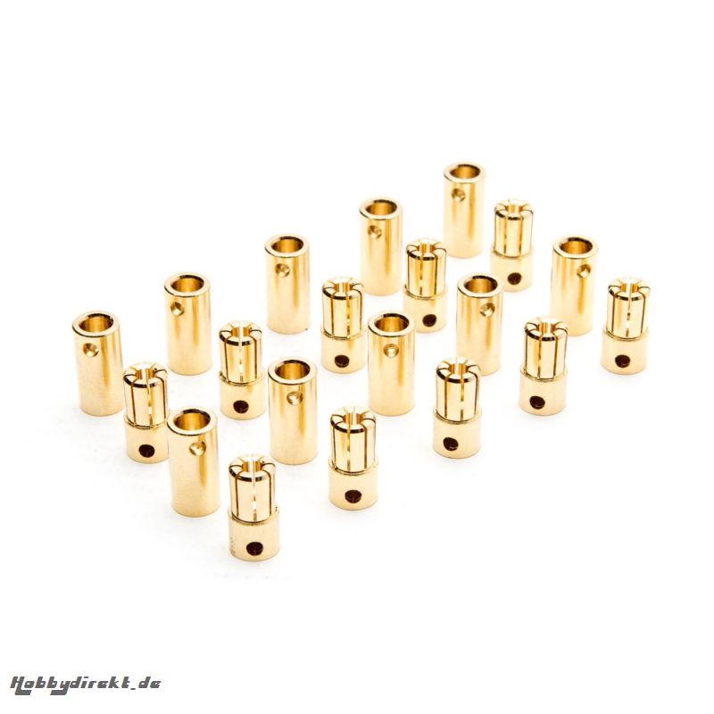 Dynamite Goldkontaktsteckerset 6,5 mm (10 Stk) Horizon DYNC0092