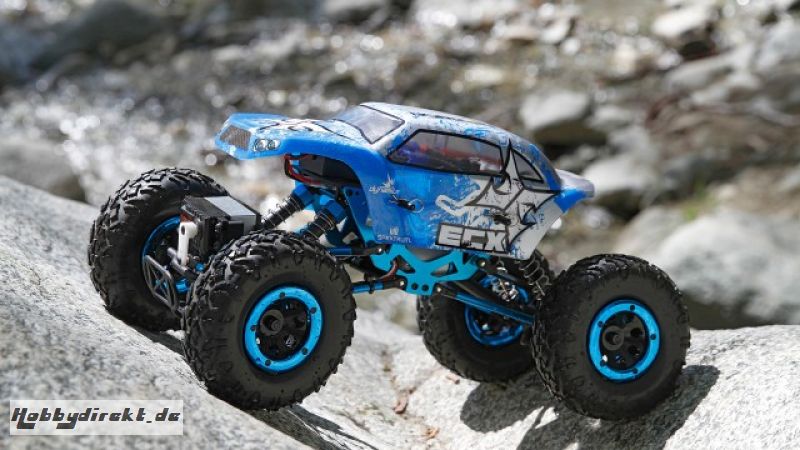 Temper 1:18 4WD Rock Crawler Brushed: RTR INT Horizon ECX01003i