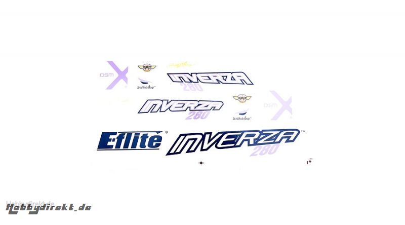 E-flite Dekorationsbögen: Inverza 280 Horizon EFL635010