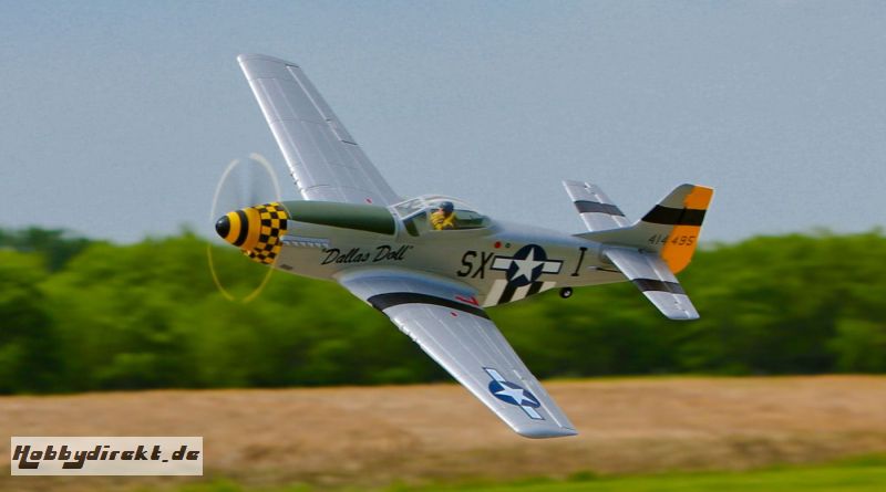 E-flite P-51D Mustang PNP Horizon EFL6775