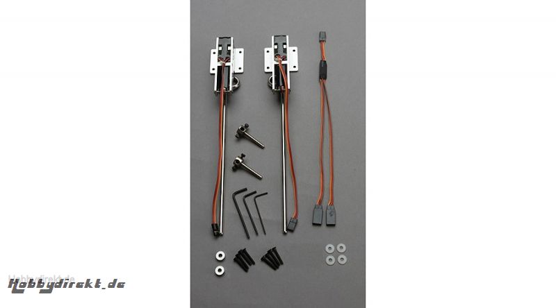 E-flite 60-120 81° elektr. Einziehfahrwerkseinheit: BF109 Horizon EFLG509