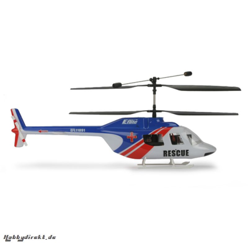 Blade BCX Jet Ranger Rumpfbausatz blau/rot:BCX/2/3 Horizon EFLH1263