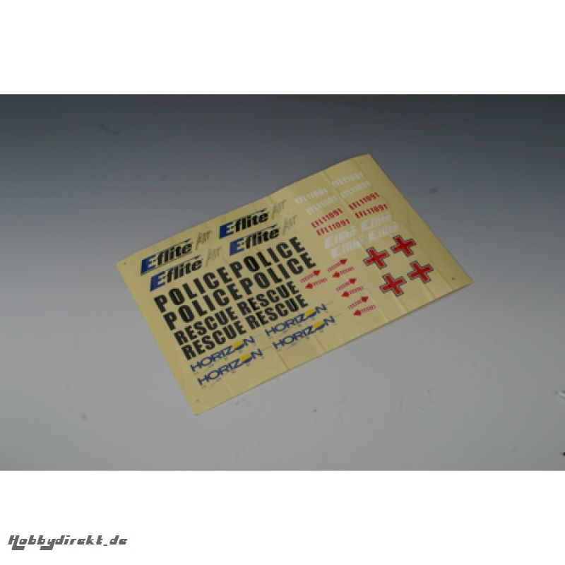 Decal Sheet,JetRanger:BCX,BCX Horizon EFLH1265