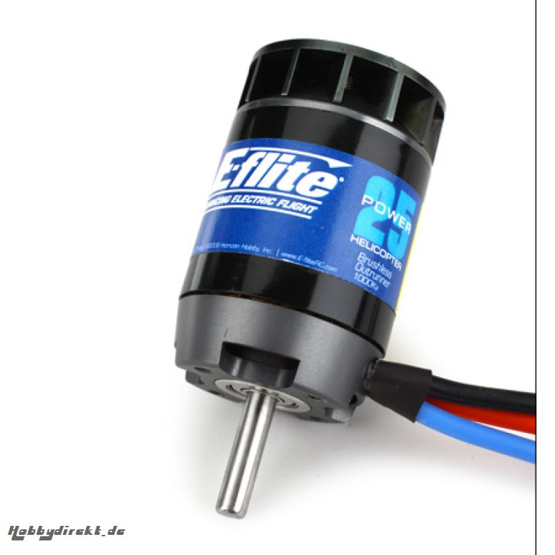 E-flite Power 25 Heli Brushless Outrunner Motor, 1000Kv Horizon EFLM4025H