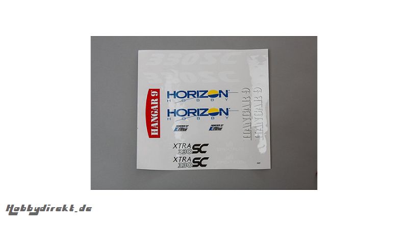 Hangar 9 Extra 330SC 60E: Dekorbogen Horizon HAN902519