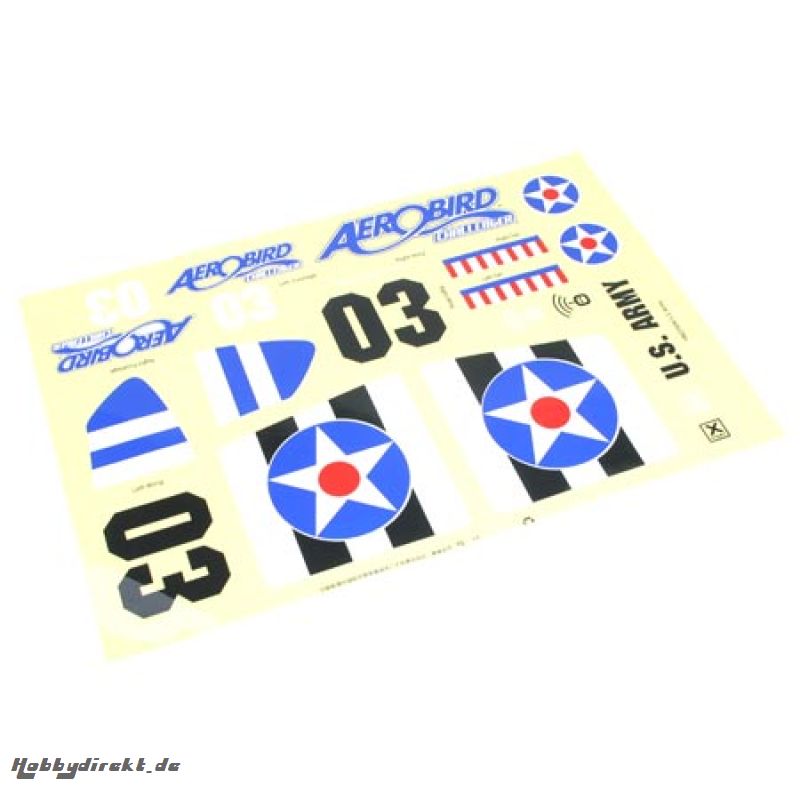 US Army Decal Sheet: ABC Horizon HBZ3504