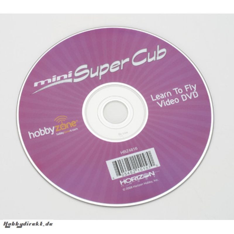 Mini Super Cub Instructional DVD Horizon HBZ4816