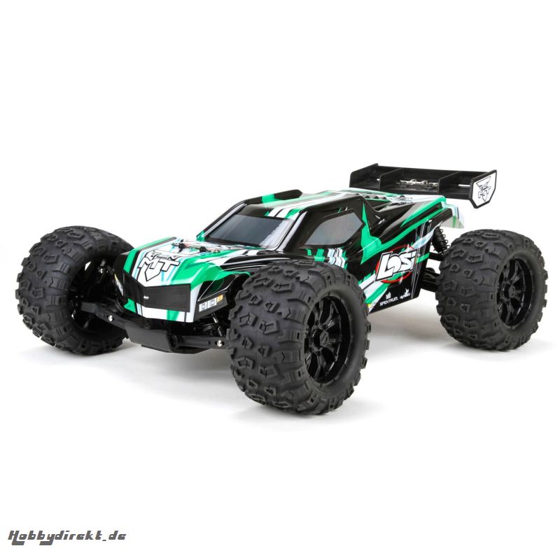 TEN-MT RTR, AVC: 1/10 4WD (WHITE) Horizon LOS03006T2