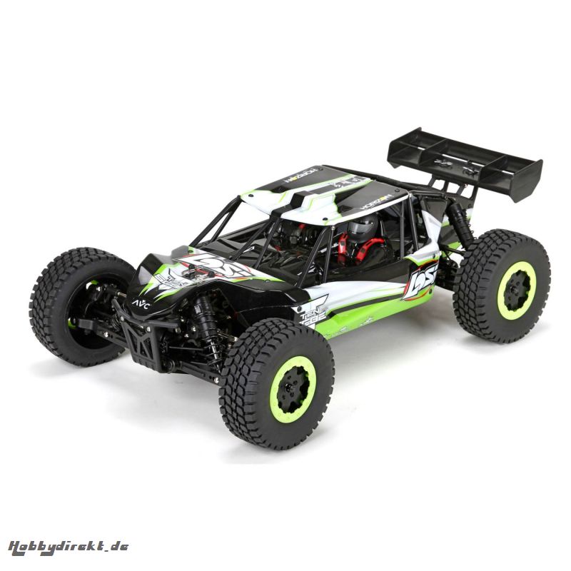 TEN-SCBE RTR, AVC: 1/10 4WD SCBE (GRN) Horizon LOS03007T1