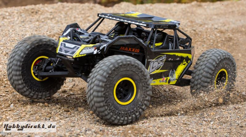 Losi 1/10 4wd Rock Rey RTR AVC gelb Horizon LOS03009T1