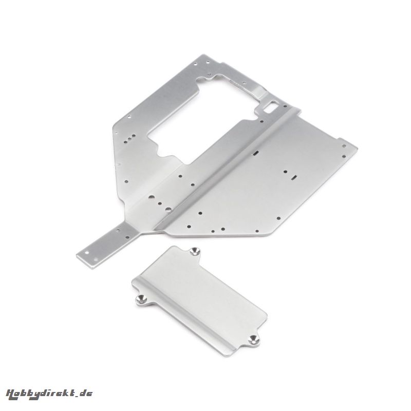 Chassis Plate & Motor Cover Plate: Baja Rey Horizon LOS231010