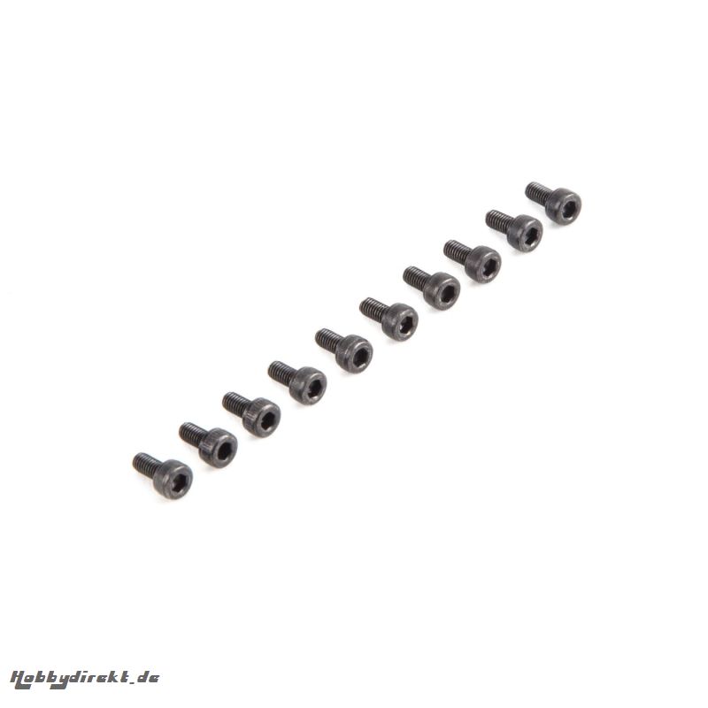 Cap Head Screws M3 x 6mm (10) Horizon LOS235003