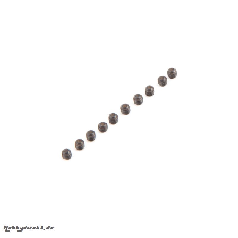 Set Screws, M3 x 3mm Cup Point(10) Horizon LOS235011