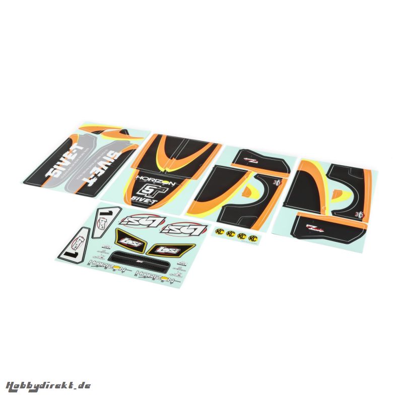 Losi 5IVE-T RTR: Stickerset Horizon LOS259000