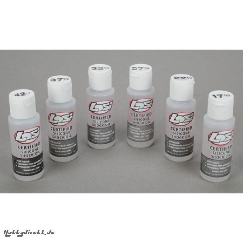 Shock Oil 6Pk,17.5,22.5,27.5, Horizon LOSA5242