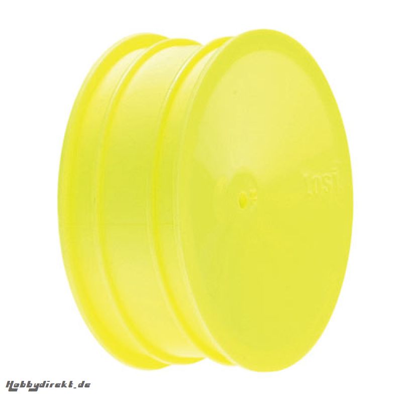 Wide Front Wheel (2), Yellow: Horizon LOSA7004