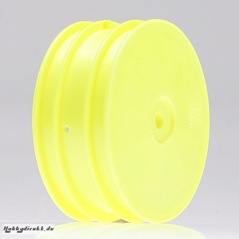 Front Wheel Solid, Yellow, 4 Horizon LOSA7047