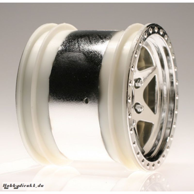 Rear Wheels, Chrome: DT Horizon LOSA7107