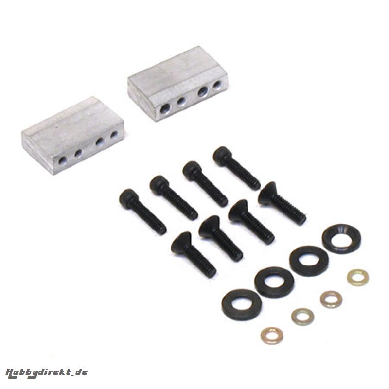 Engine Mount Set w/Hdw: XXX-N Horizon LOSA9336