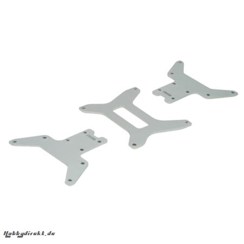 Lower Chassis Plate Set(3): M Horizon LOSB0901