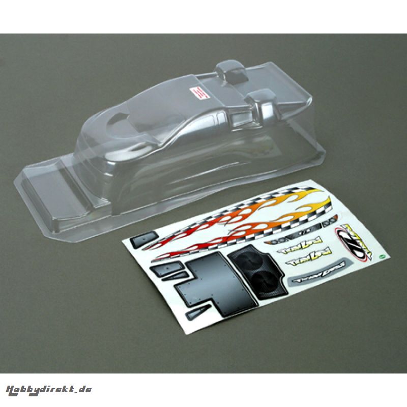 Mini-T Clear Body w/Stickers Horizon LOSB1008