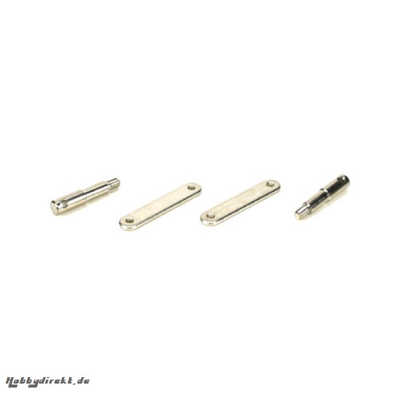 Front Axle/Pin Brace Set: Mini-T Horizon LOSB1037