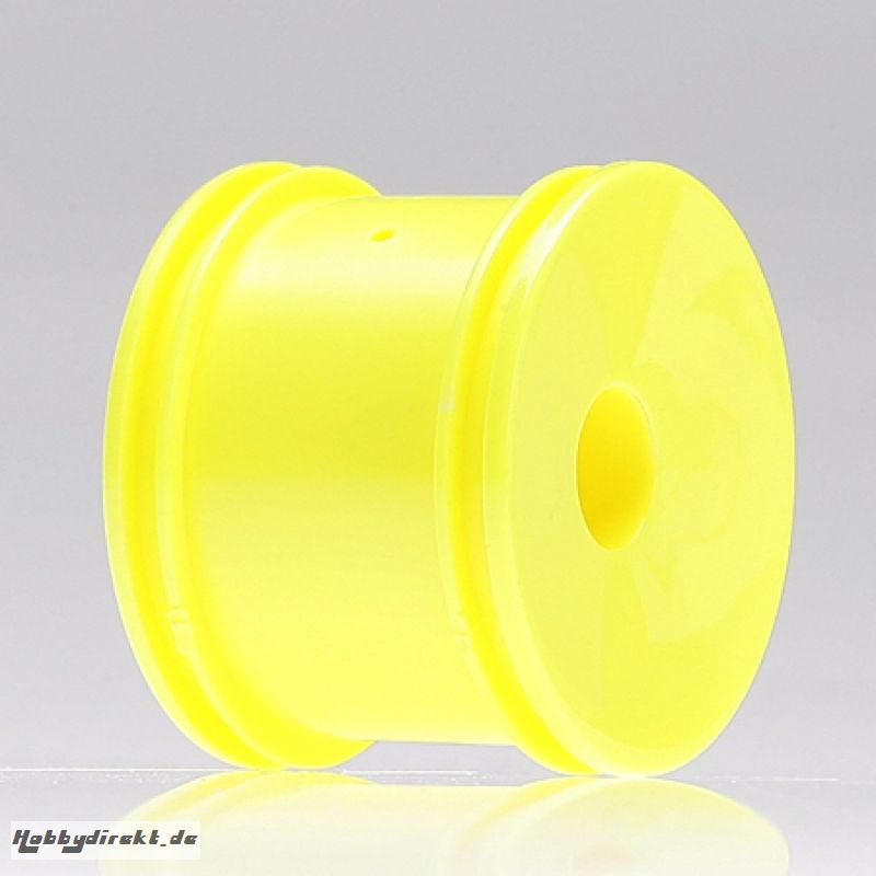 Rear Wheels, Yellow (pr): Min Horizon LOSB1160