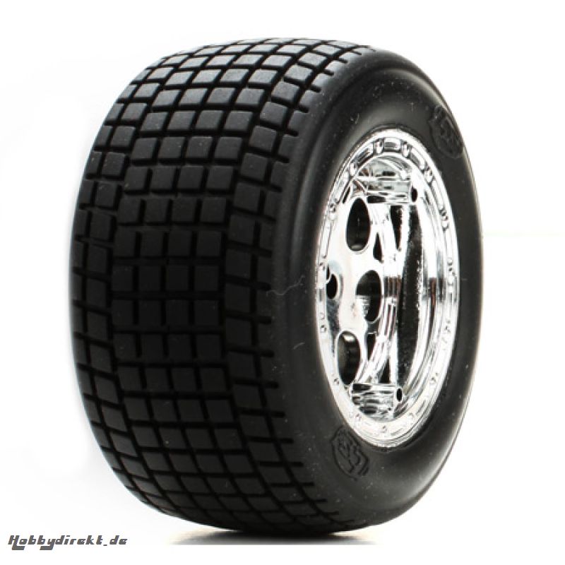 Rear Wheels & Tires, Small Diameter: Mini-S Horizon LOSB1195