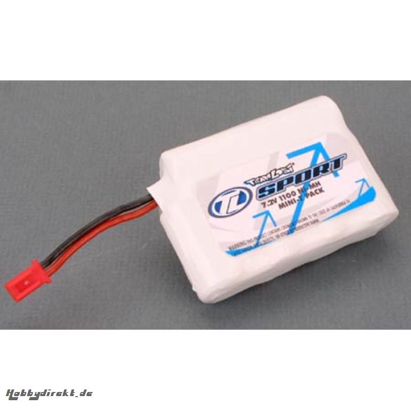 7.2V 1100mAh NiMH Battery: Mini-T, MLST/2, MRAM Horizon LOSB1202